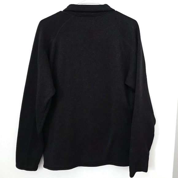 Women's Patagonia Better Sweater Black Fleece Jacket Medium Outdoors - Picture 4 of 7